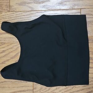 VS Victoria Sport Black Crop Tank Sz Small